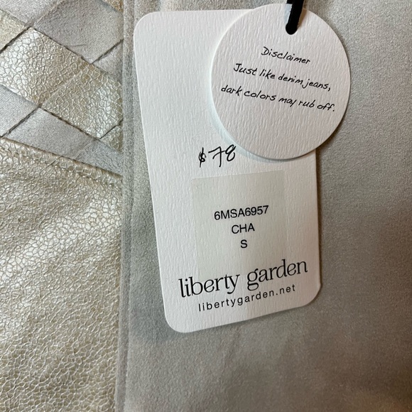 Liberty Garden Mini Tank Dress, Sleeveless NWT, S - Picture 3 of 4